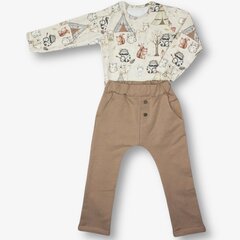 Komplekts bērniem cena un informācija | Apģērbu komplekti jaundzimušajiem | 220.lv