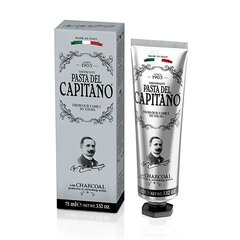 Зубная паста Pasta del Capitano 1905 Charcoal, 75 мл цена и информация | Зубные щетки, пасты | 220.lv