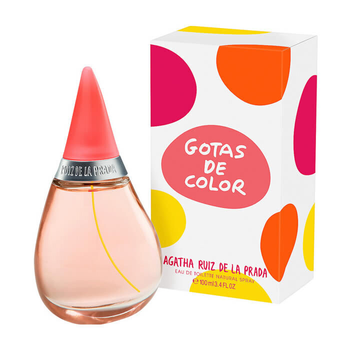 Tualetes ūdens Agatha Ruiz De La Prada Gotas De Color EDT sievietēm, 100 ml cena un informācija | Sieviešu smaržas | 220.lv