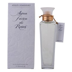 Tualetes ūdens Adolfo Dominguez Agua Fresca de Rosas EDT sievietēm, 120 ml цена и информация | Женские духи | 220.lv