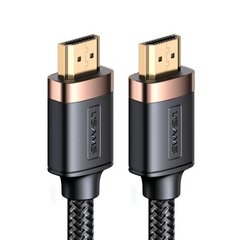 Usams U74 4K HDMI 2м, черный цена и информация | Кабели и провода | 220.lv