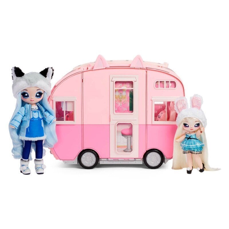 Liels kemperis Na! Na! Na! Surprise Kitty Cat Camper, 45x34 cm cena un informācija | Rotaļlietas meitenēm | 220.lv