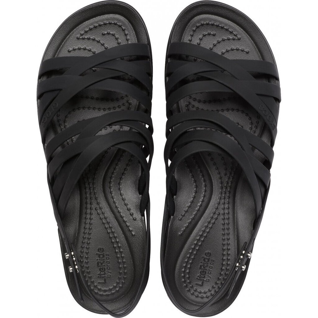 Crocs™ Brooklyn Strappy Low Wedge Women's 134991 cena un informācija | Sieviešu sandales | 220.lv