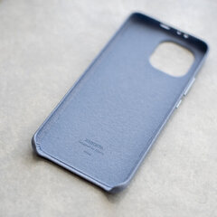 Xiaomi Mi 11 Case Leather Carbon Denim cena un informācija | Telefonu vāciņi, maciņi | 220.lv