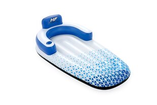 Piepūšams matracis Bestway Hydro-Force Indigo Wave Lounge, 191x107 cm, zils цена и информация | Надувные и пляжные товары | 220.lv