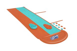 Piepūšamais ūdens slidkalniņš H2OGO! Sponge Soakers Double Slide, 488 cm цена и информация | Надувные и пляжные товары | 220.lv