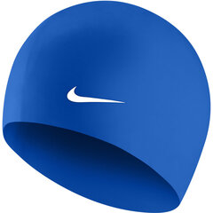Peldēšanas cepure Nike Os Solid, zila cena un informācija | Peldcepures | 220.lv