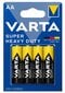 Baterijas Varta Superlife/Super Heavy Duty, AA (LR6), 4gab. цена и информация | Baterijas | 220.lv