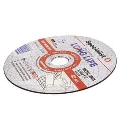 Disks metālam LongLife 150x1,6x22 cena un informācija | Rokas instrumenti | 220.lv