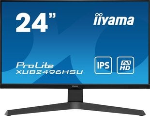 Iiyama XUB2496HSU-B1 cena un informācija | Monitori | 220.lv