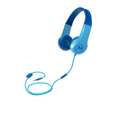 Motorola Headphones Kids wired Squads 200, Blue цена и информация | Наушники с микрофоном Asus H1 Wireless Чёрный | 220.lv