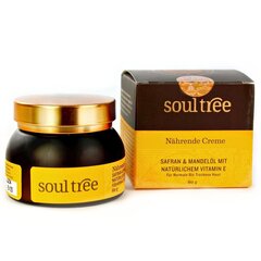 Barojošs sejas krēms Soul tree ar safrānu un mandeļu eļļu, 60 ml cena un informācija | Sejas krēmi | 220.lv