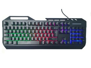 Металлическая игровая RGB клавиатура XO KB-01  цена и информация | Клавиатуры | 220.lv