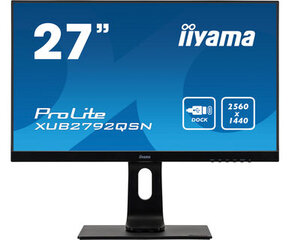 IIYAMA XUB2792QSN-B1 цена и информация | Мониторы | 220.lv