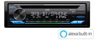 Автомобильный радиоприемник JVC KD-DB912BT цена и информация | Автомагнитолы, мультимедиа | 220.lv