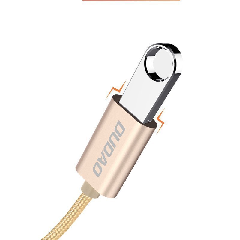 Dudao adaptera kabelis OTG USB 2.0 uz USB Type C pelēks (L15T) цена и информация | Savienotājkabeļi | 220.lv