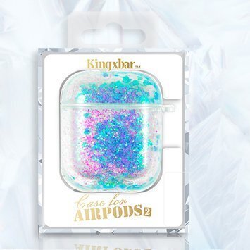 Kingxbar Galaxy shiny AirPods 2 / AirPods 1 sudraba cena un informācija | Austiņas | 220.lv