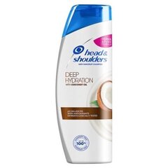 Pretblaugznu šampūns Head & Shoulders Deep Hydration Coconut Anti-Dandruff Shampoo 400 ml cena un informācija | Šampūni | 220.lv