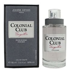 Аромат Jeanne Arthes Colonial Club Signature, EDT цена и информация | Мужские духи | 220.lv