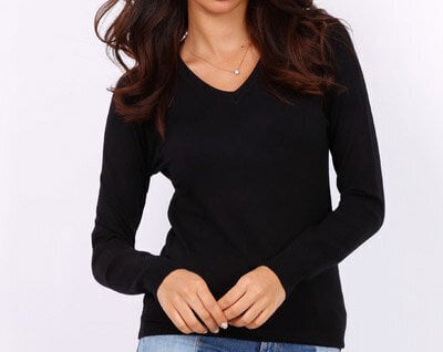 Džemperis sievietēm Moni & Co, melns cena un informācija | Sieviešu džemperi | 220.lv