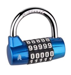 Piekaramā slēdzene ar kodu LOB KWSY cena un informācija | Durvju slēdzenes | 220.lv