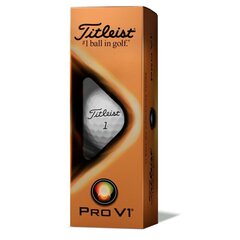 Golfa bumbiņas Titleist ProV1 (3 gab.) cena un informācija | Golfs | 220.lv