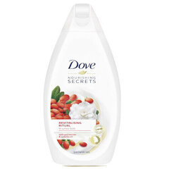 Atjaunojoša dušas želeja Dove Nourishing Secrets Revitalising Ritual Goji 250 ml цена и информация | Масла, гели для душа | 220.lv