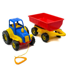 Трактор с прицепом Art. 5013 цена и информация | Конструктор автомобилей игрушки для мальчиков | 220.lv