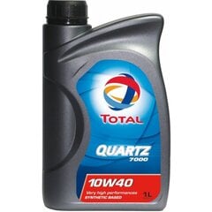 Total Quartz 7000 10W/40 daļēji sintētiskā motoreļļa, 1 L cena un informācija | Motoreļļas | 220.lv