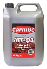 Carlube minerāleļļa automātiskajai pārnesumkārbai Dexron III G ATF-Q3, 4.55 L cena un informācija | Motoreļļas | 220.lv