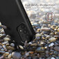 Moozy Lifestyle telefona vāciņš saderīgs ar Samsung Galaxy A32 5G – augstvērtīga silikona apvalks ar matētu virsmu un mīkstu mikrošķiedras oderi, Melns cena un informācija | Telefonu vāciņi, maciņi | 220.lv