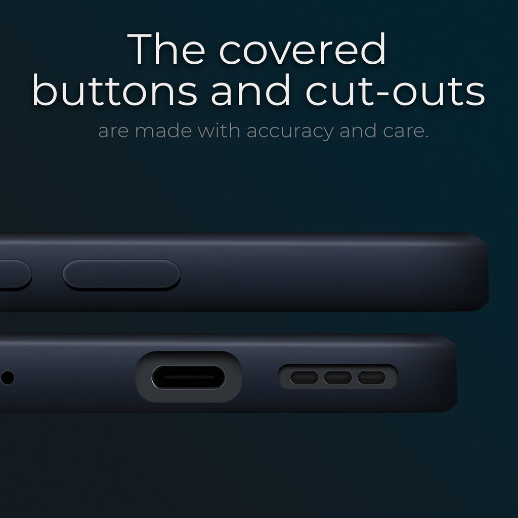 Moozy Lifestyle telefona vāciņš saderīgs ar Xiaomi Redmi Note 10 Pro, Xiaomi Redmi Note 10 Pro Max – augstvērtīga silikona apvalks ar matētu virsmu un mīkstu mikrošķiedras oderi, Pusnakts zils цена и информация | Telefonu vāciņi, maciņi | 220.lv