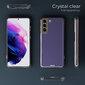 Moozy Xframe Triecienizturīgs vāciņš telefonam Samsung Galaxy S21, Samsung Galaxy S21 5G – caurspīdīgs hibrīda vāciņš ar triecienu absorbējošu TPU apmali cena un informācija | Telefonu vāciņi, maciņi | 220.lv