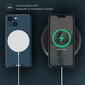 Moozy Xframe Triecienizturīgs vāciņš telefonam iPhone 13 – divu krāsu caurspīdīgs hibrīda vāciņš ar melnu triecienu absorbējošu TPU apmali цена и информация | Telefonu vāciņi, maciņi | 220.lv