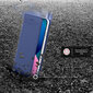 Moozy magnētisks telefona maciņš ar karšu turētāju un statīva funkciju saderīgs ar iPhone 13 Pro telefona modeli - Tumši zils cena un informācija | Telefonu vāciņi, maciņi | 220.lv