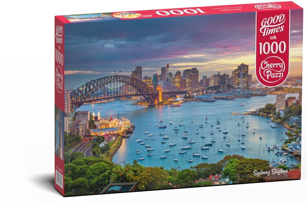 CherryPazzi puzle Sydney Skyline 1000 det. cena un informācija | Puzles, 3D puzles | 220.lv