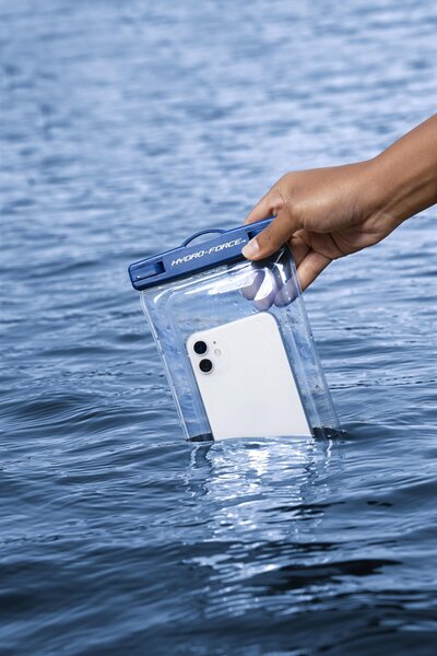 Ūdensizturīgs telefona maciņš Bestway Hydro-Force, caurspīdīgs lētāk
