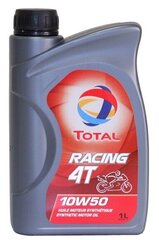 Total HI-PERF Racing 4T 10W/50 синтетическое масло для двигателей, 1 л цена и информация | Моторное масло | 220.lv