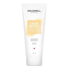 Kondicionieris Goldwell Light Warm Blonde Dualsenses Color Revive Color Giving Condicioner 200 ml cena un informācija | Matu kondicionieri, balzāmi | 220.lv
