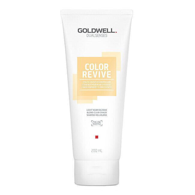Kondicionieris Goldwell Light Warm Blonde Dualsenses Color Revive Color Giving Condicioner 200 ml цена и информация | Matu kondicionieri, balzāmi | 220.lv