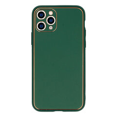 Telefona vāciņš Luxury priekš Samsung Galaxy A12, tumši-zaļš cena un informācija | Telefonu vāciņi, maciņi | 220.lv