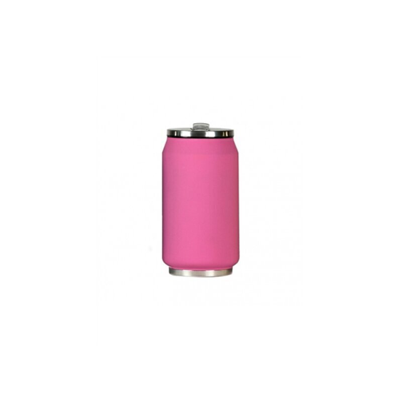 Termokrūze Yoko Design Isotherm Tin Can, 0.28 l, rozā cena un informācija | Termosi, termokrūzes | 220.lv