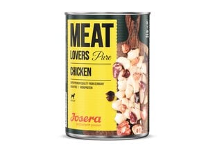 Josera MeatLOvers pieaugušiem suņiem Pure Chicken, 400g cena un informācija | Konservi suņiem | 220.lv