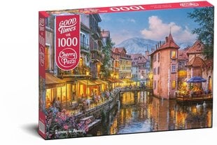 CherryPazzi puzle Evening in Annecy 1000 det. cena un informācija | Puzles, 3D puzles | 220.lv