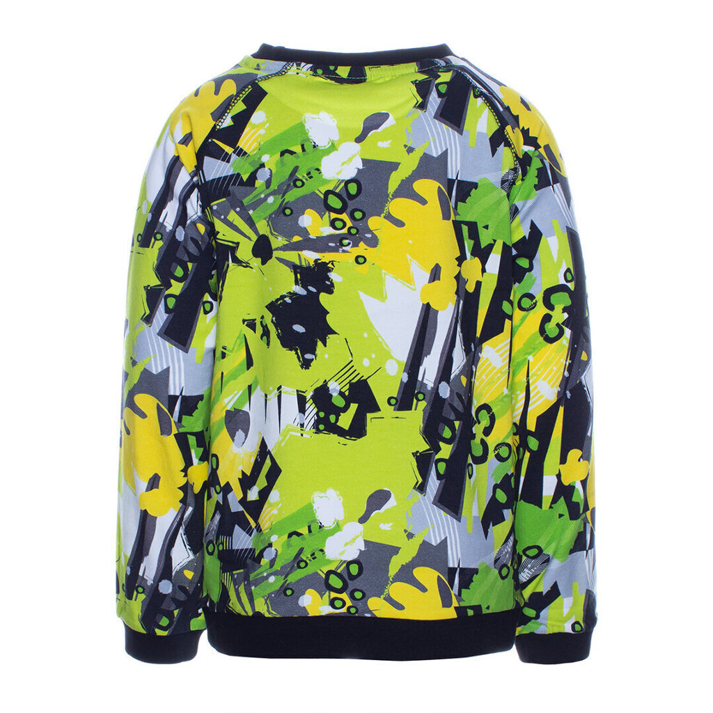 Huppa zēnu T-krekls JEYMEL, laima zaļā-zaļā krāsā 907157891 цена и информация | Zēnu jakas, džemperi, žaketes, vestes | 220.lv