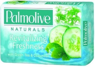 Ziepes Palmolive Green tea&Cucumber ar gurķu un zaļās tējas ekstraktiem 90 g цена и информация | Мыло | 220.lv