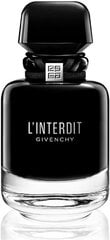 Parfimērijas ūdens Givenchy L`Interdit Intense EDP sievietēm 35 ml cena un informācija | Givenchy Smaržas, kosmētika | 220.lv