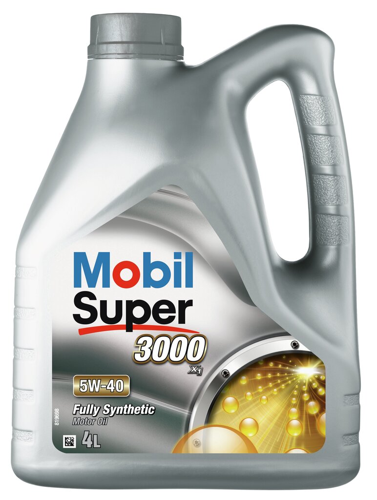 Motoreļļa Mobil Super 3000 X1 5W-40, 4L цена и информация | Motoreļļas | 220.lv