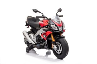 Электрический мотоцикл для детей Aprilia Tuono V4, красный цена и информация | Электромобили для детей | 220.lv