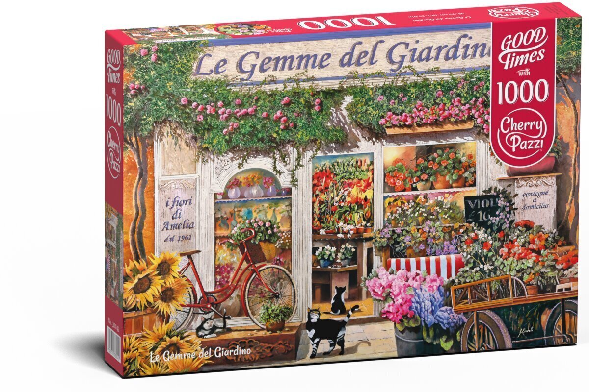 Puzle CherryPazzi Le Gemme del Giardino 1000 d. цена и информация | Puzles, 3D puzles | 220.lv